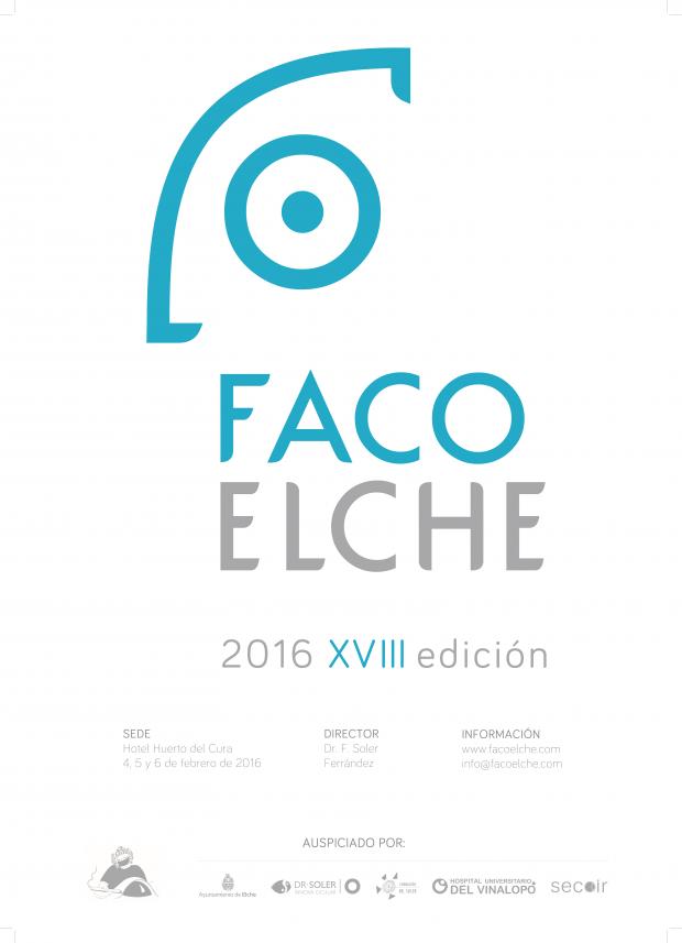 2016 01 27 Cartel Congreso FacoElche 2016