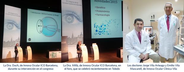 Innova Ocular; Duch; Millá; Vila; Congreso de la SEG; glaucoma