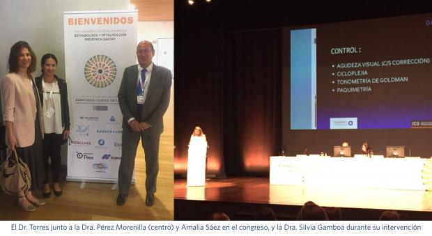 Dr. Diego José Torres; Dra. Beatriz Pérez Morenilla; Amalia Sáez; Dra. Silvia Gamboa; Innova Ocular La Arruzafa; Innova Ocular ICO Barcelona